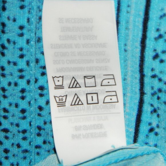 2 for/$40 Nygard Blue Half Button Up Pull Over 3/4 Sleeves Long Tunic Size Small - Picture 16 of 16